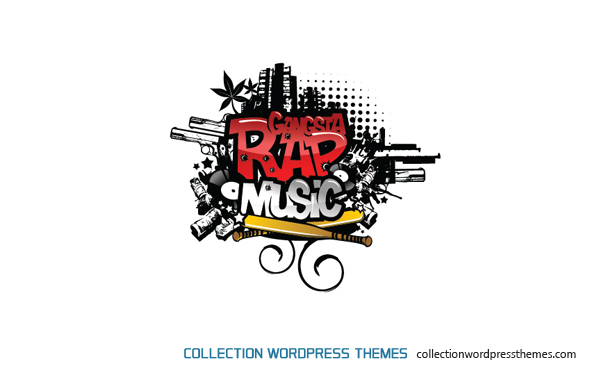 11 Rap Logo PSD Download Images