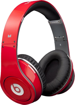 Red Beats Headphones