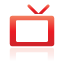 Red TV Icon