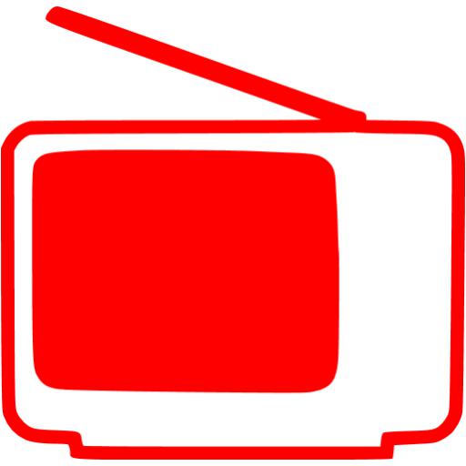 Red TV Icon