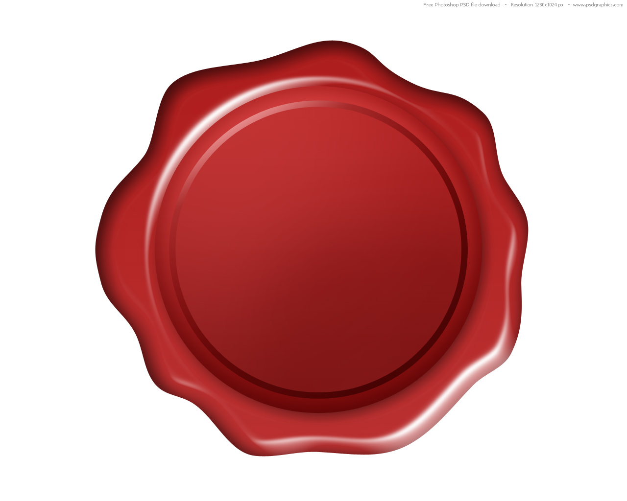 Red Wax Seal