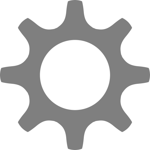 Settings Gear Icon Settings Gear Icon