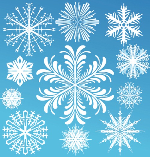 Snowflake Vector Free Download