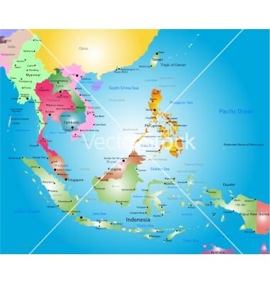 Southeast Asia Map