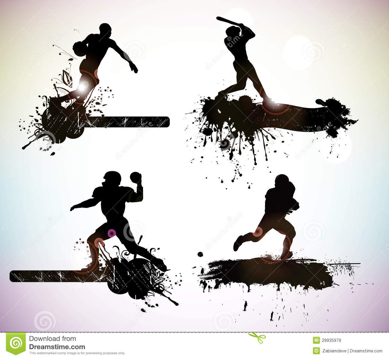 Sports Silhouette Vector