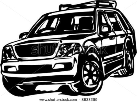 Street Stock Car Vector