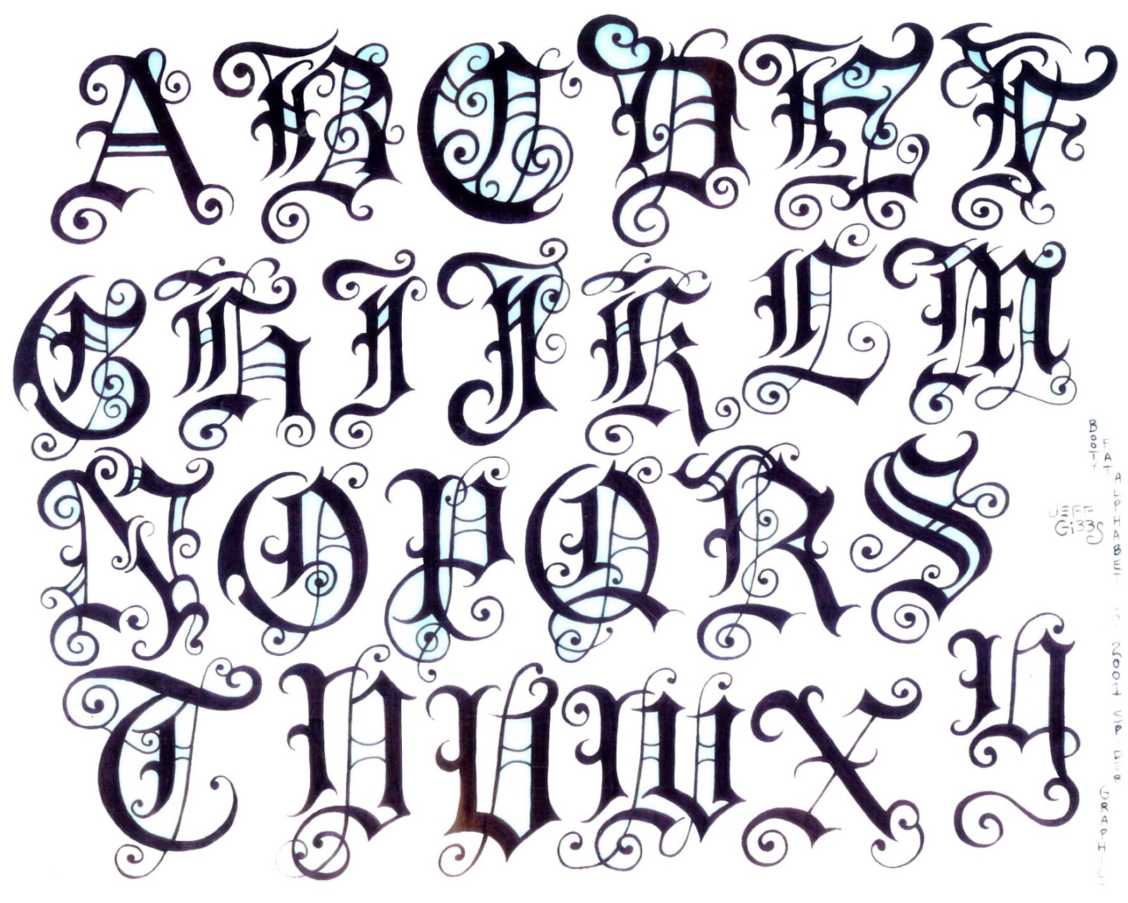 10 Graffiti Old English Font Images Old English Tattoo Fonts Old English Tattoo Letter Fonts Alphabet And Graffiti Fonts Alphabet Old English Letter Newdesignfile Com Gangster letter tattoo gangster letters. newdesignfile com