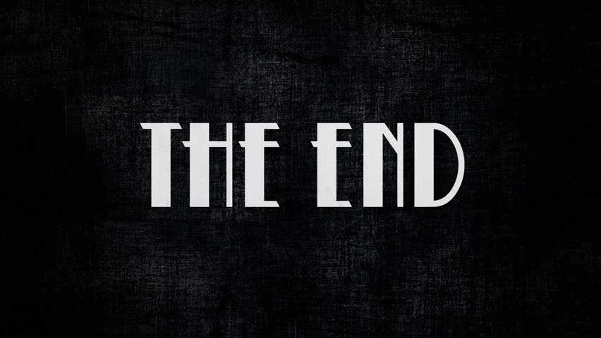 The End Retro Vintage Movies