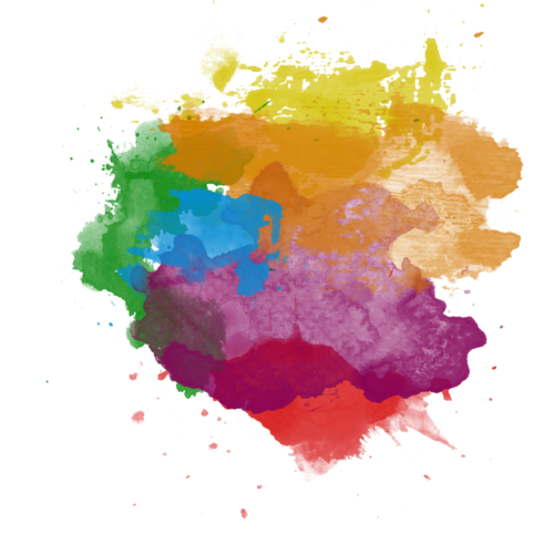 Transparent Tumblr Paint Splatter