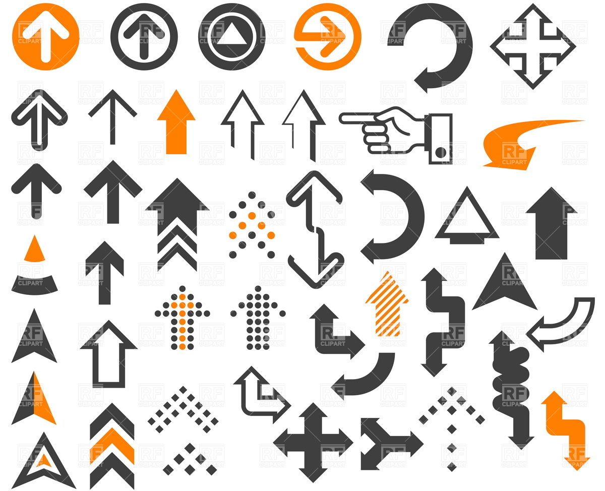 Vector Arrow Shapes