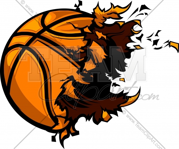 Vector Basketball Clip Art