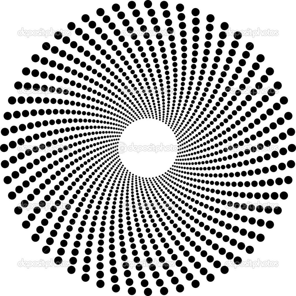 Vector Circle Halftone Pattern