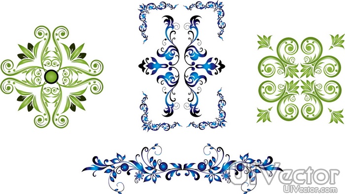 Vector Lace Pattern Border Vector Lace Pattern Border