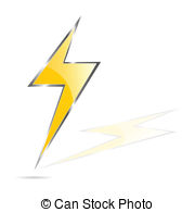 Vector Lightning Bolt Clip Art