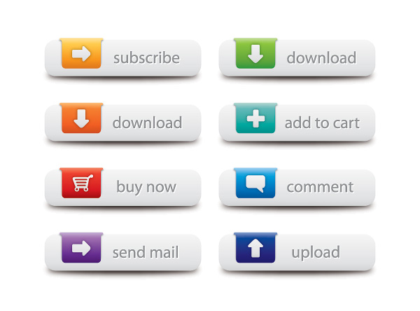 Vector Web Buttons