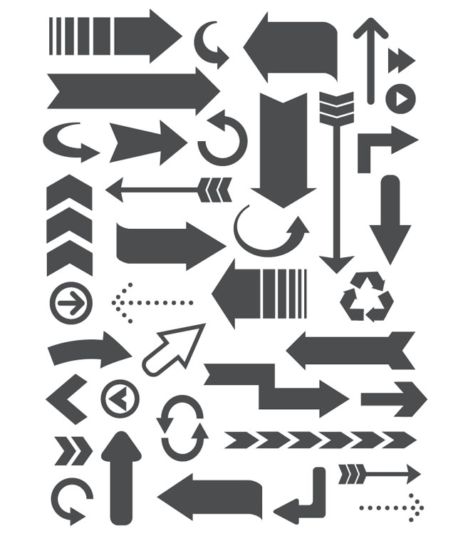 Vintage Arrow Vector Free Vintage Arrow Vector Free