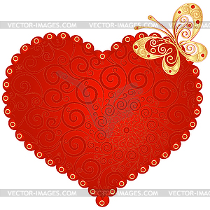 Vintage Heart Clip Art