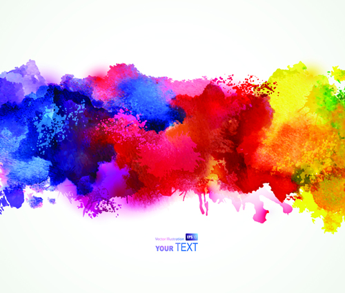 Watercolor Splash Vector Watercolor Splash Vector