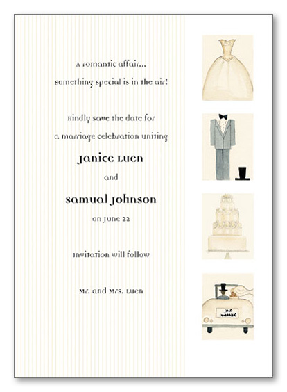 Wedding Invitation Icons