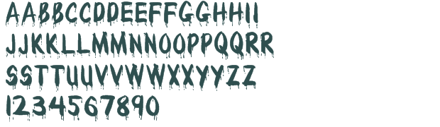 Wet Paint Font