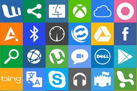 Windows 8 Metro Style Icons