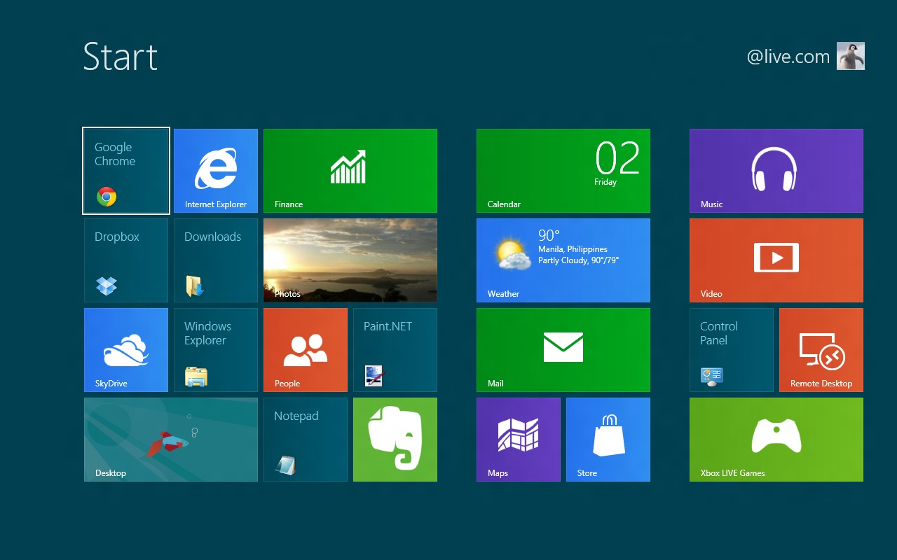 Windows 8 Start Menu Icon