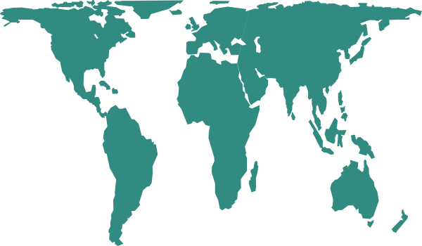 World Map Vector Clip Art