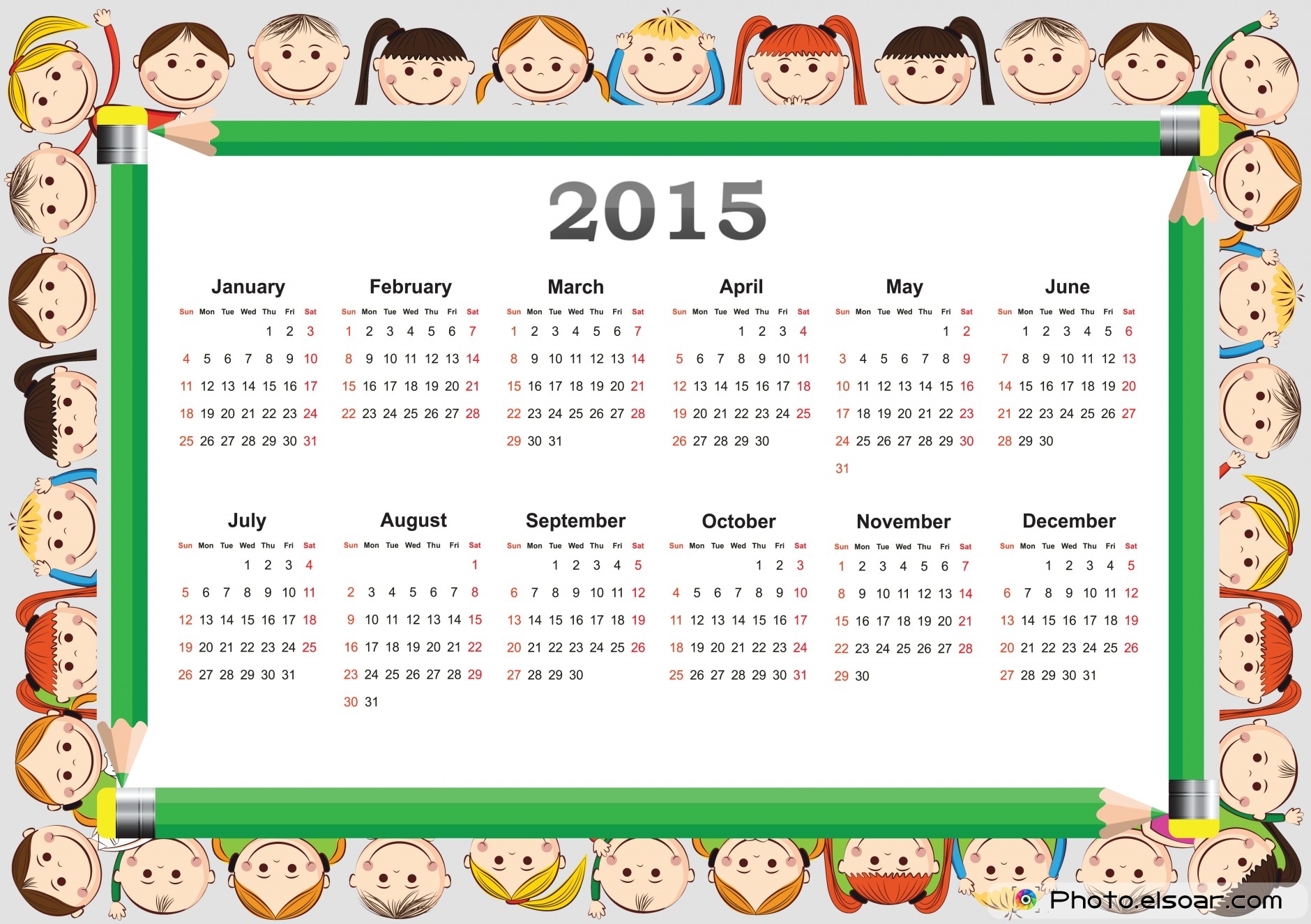 2015 Calendar Printable Schedule 2015 Calendar Printable Schedule