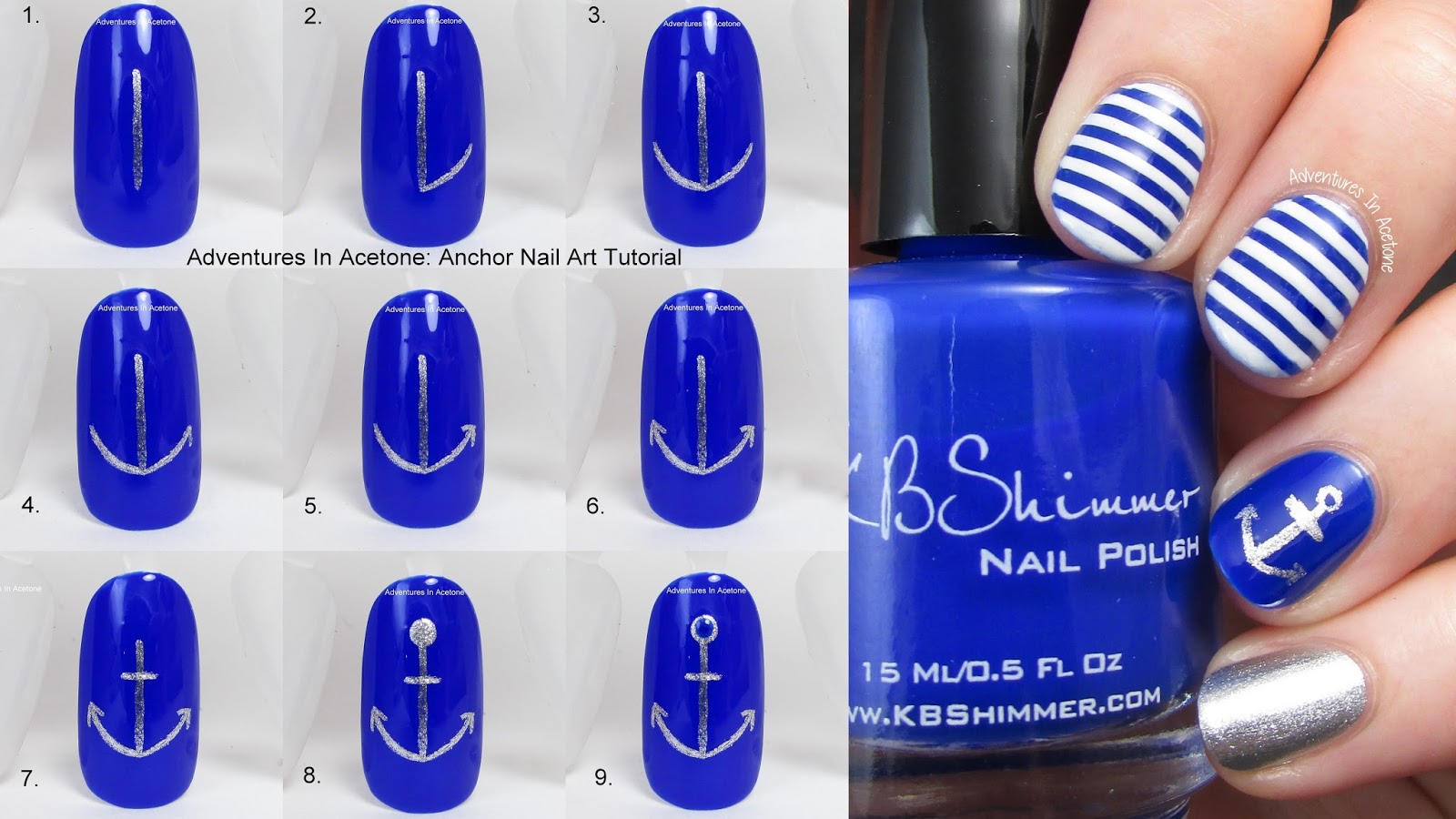 Anchor Nail Design Tutorial