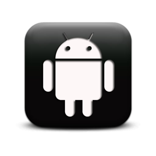 Android Phone Icon Black