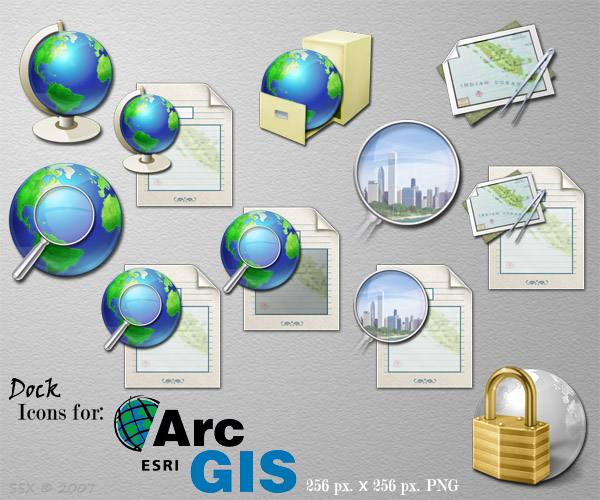 ArcGIS Geodatabase Icons ArcGIS Geodatabase Icons