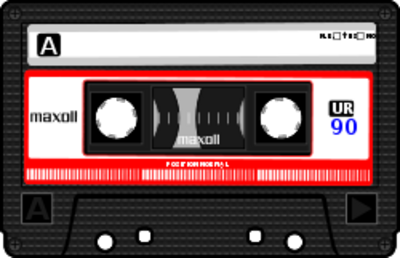 Audio Cassette Tape Clip Art