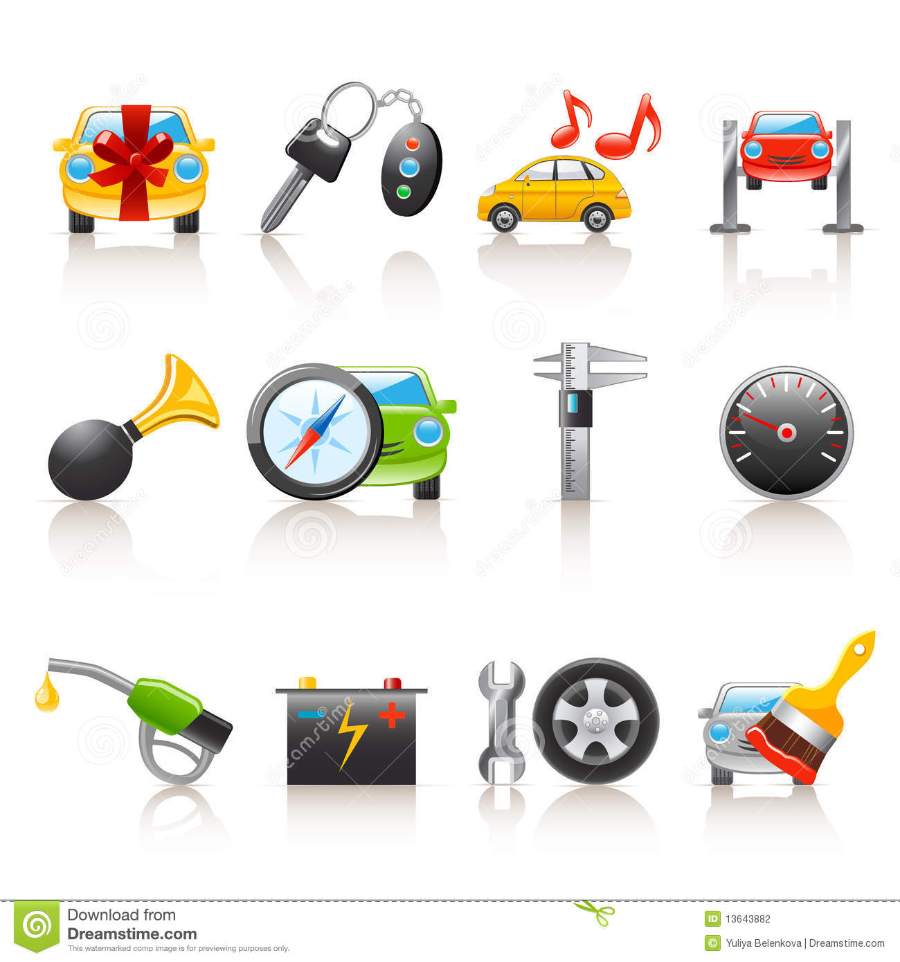 Auto Service Icons