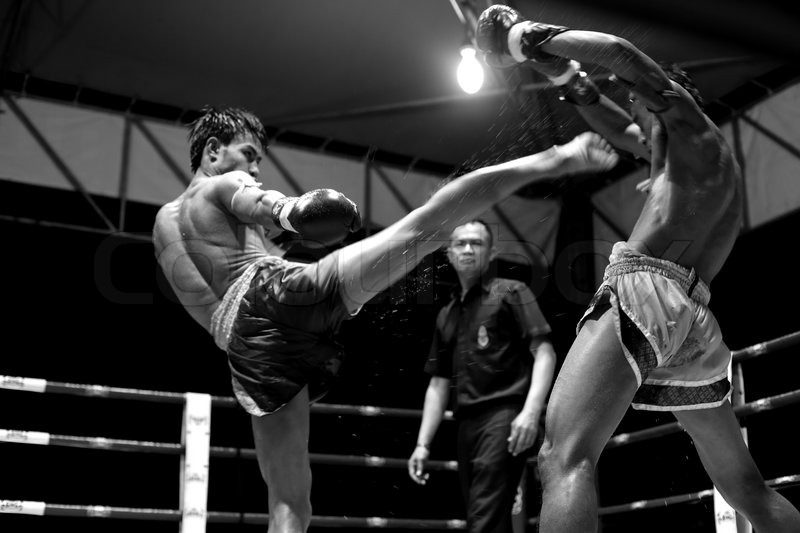 Black and White Photography Boxing