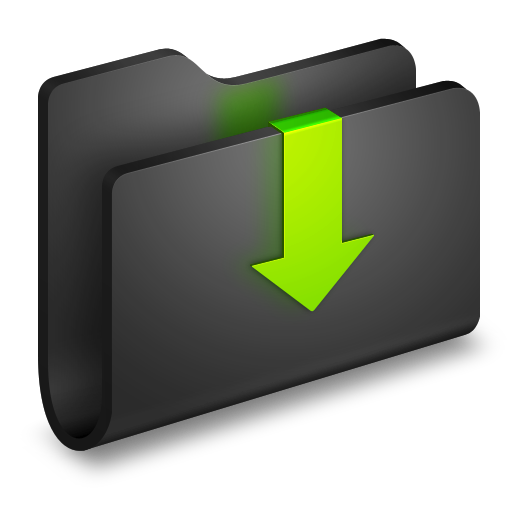 Black Folder Icon