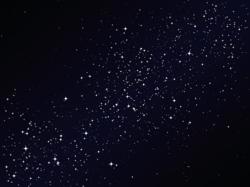 Black Sky with Stars