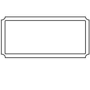 Blank Ticket Stub Clip Art