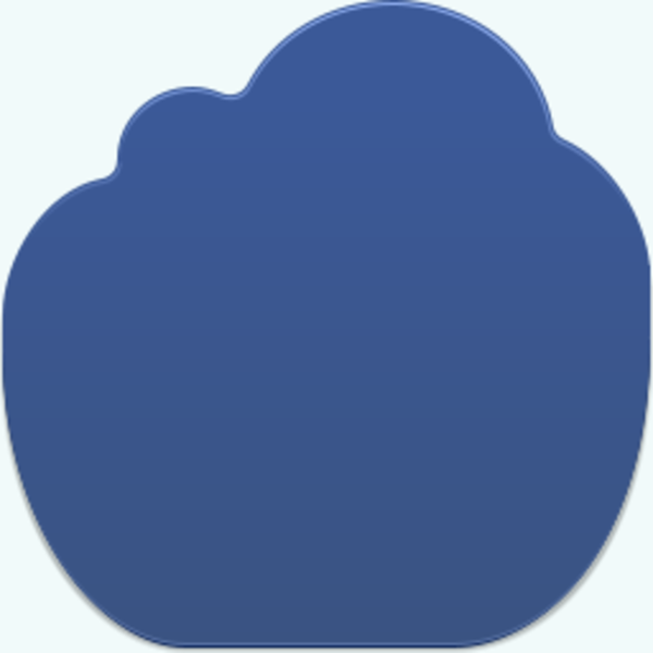 Blue Cloud Clip Art