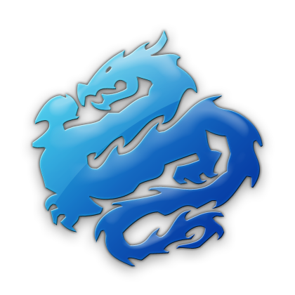 Blue Dragon Icon