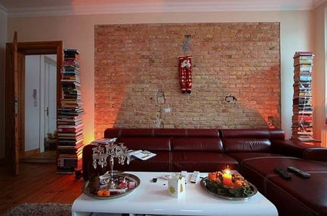 Brick Wall Living Room Ideas