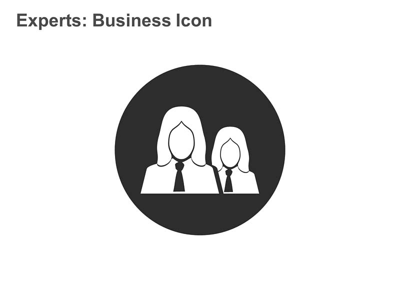 Business Women PowerPoint Icon Business Women PowerPoint Icon