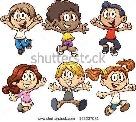 Cartoon People Clip Art Kids