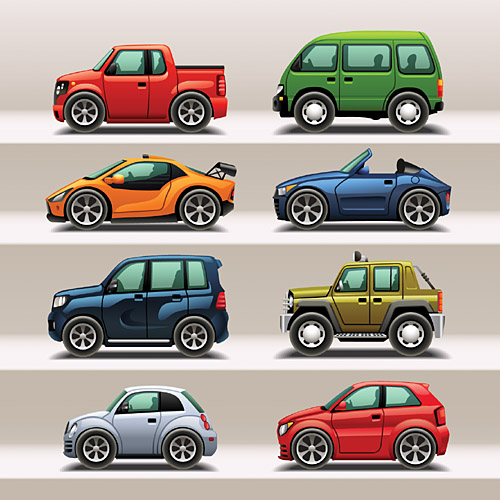 Cartoon Transportation Vehicles Cartoon Transportation Vehicles