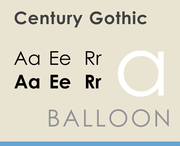 Century Gothic Font Free