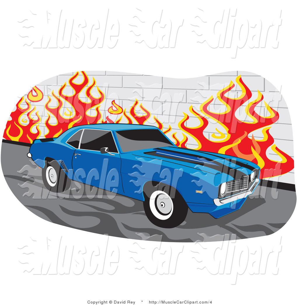 Chevy Muscle Car Clip Art