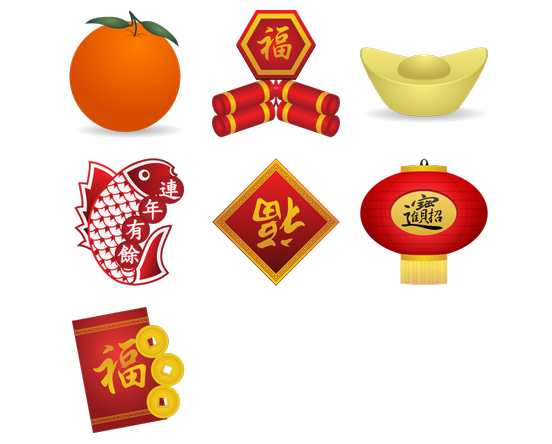 Chinese New Year Icons