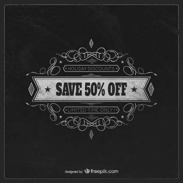 Christmas Free Chalkboard Vector Christmas Free Chalkboard Vector