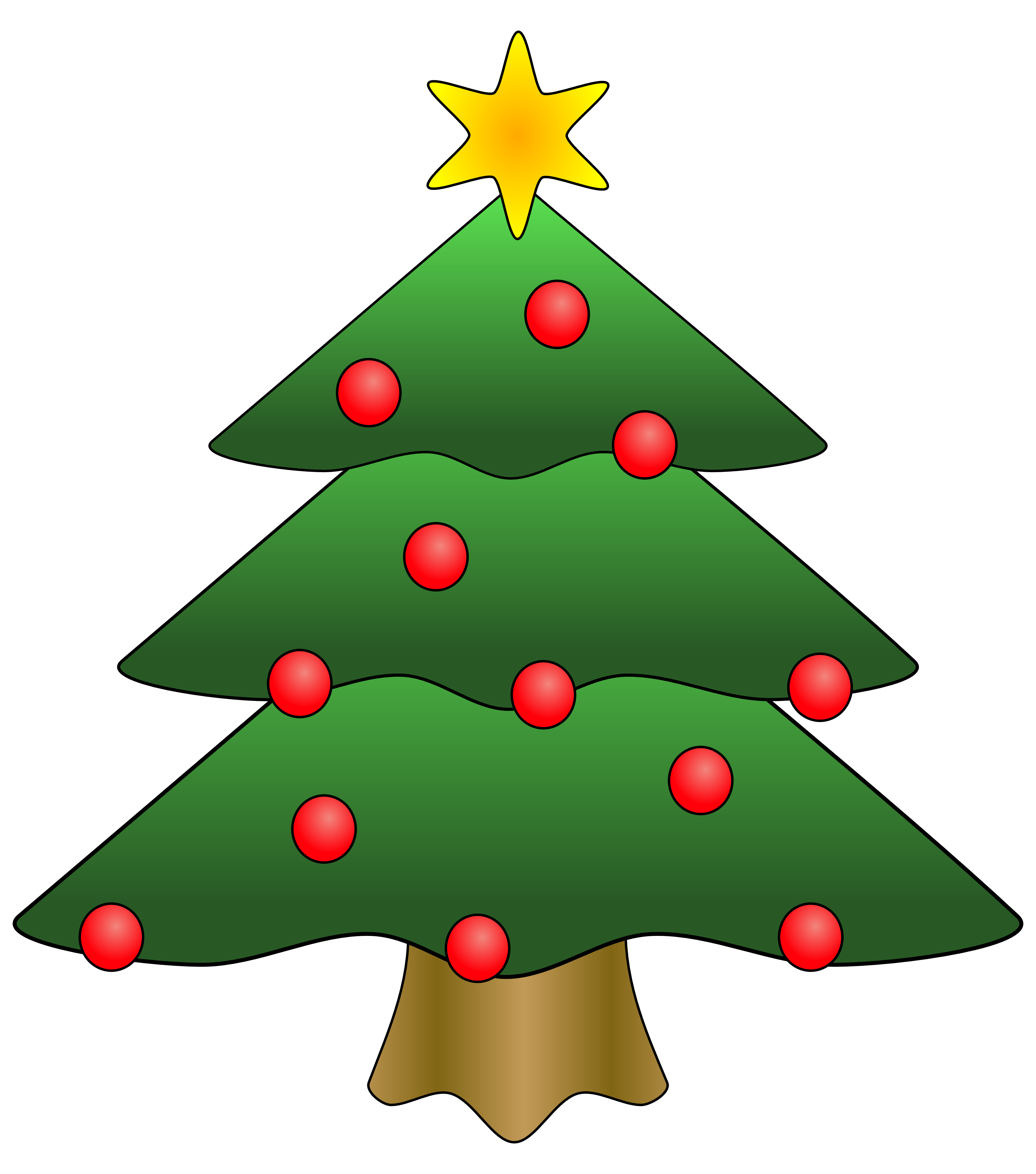 Christmas Tree Clip Art