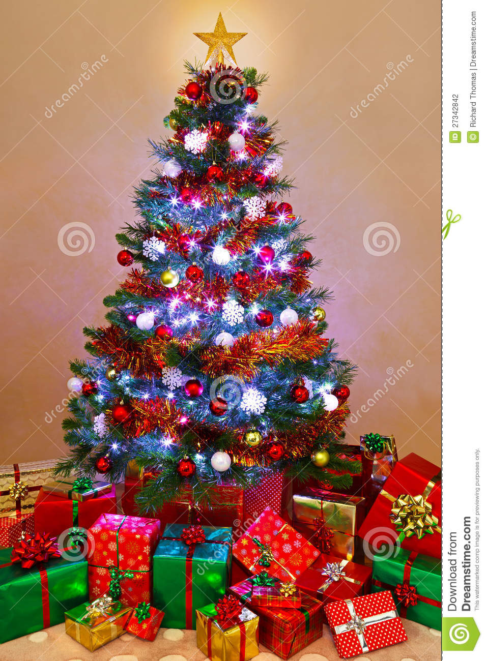 Christmas Tree with Presents