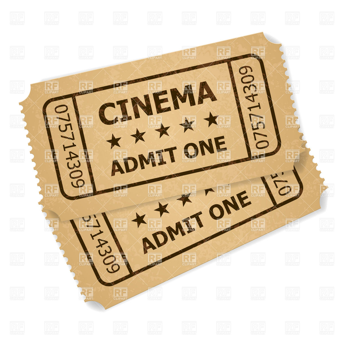 Cinema Ticket Clip Art